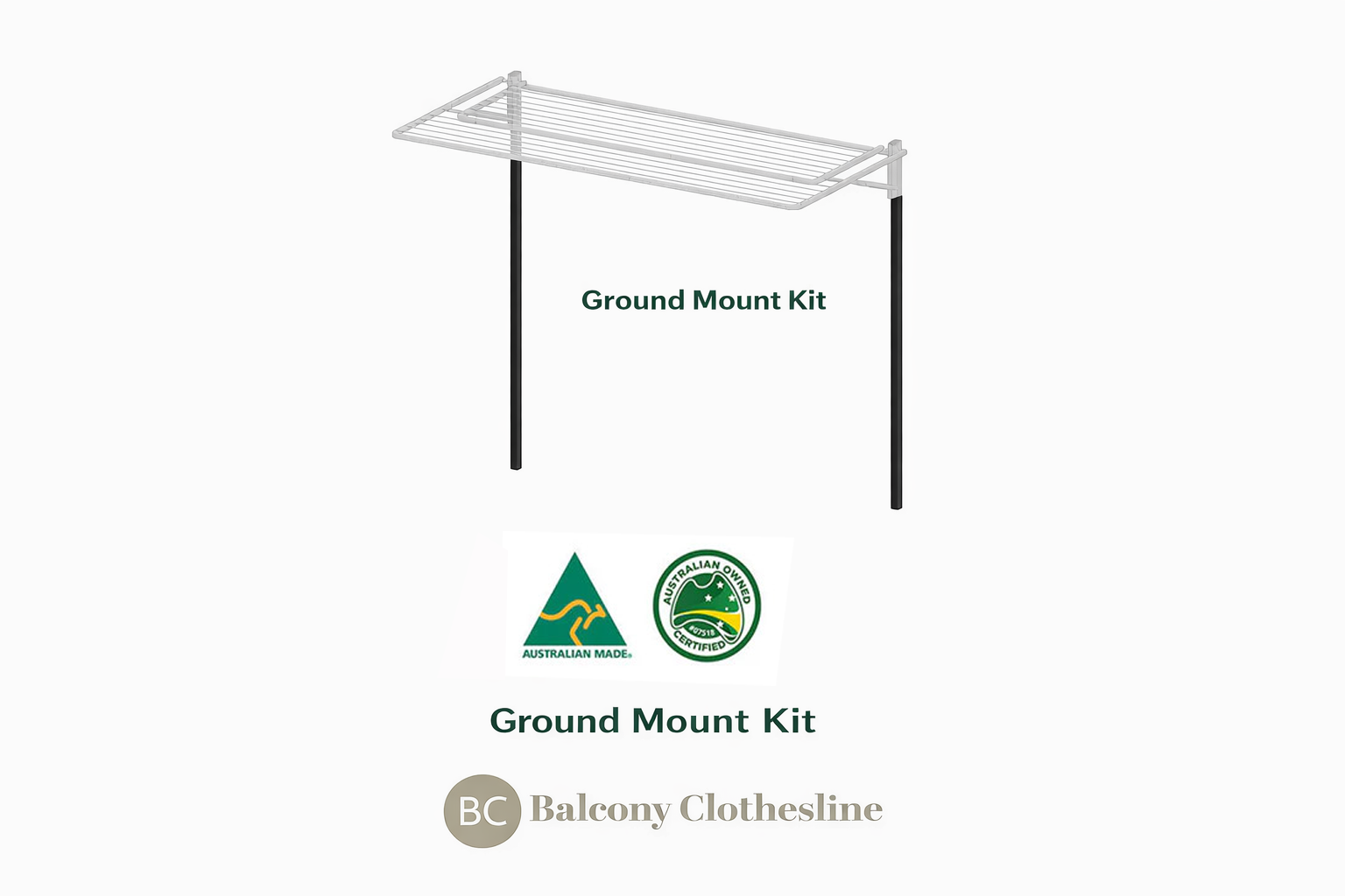 Ground mount kit