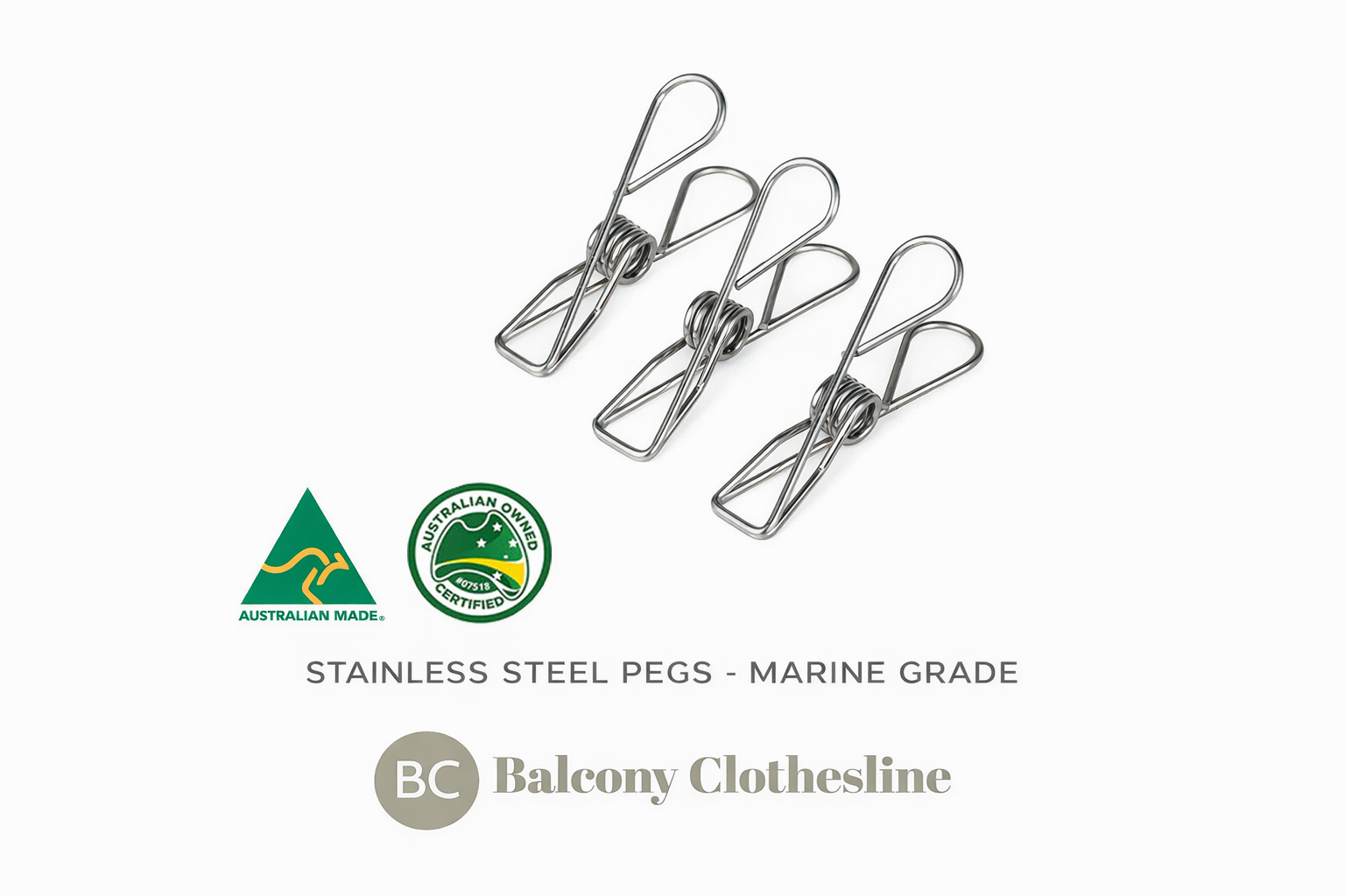 Stainless Steel Pegs