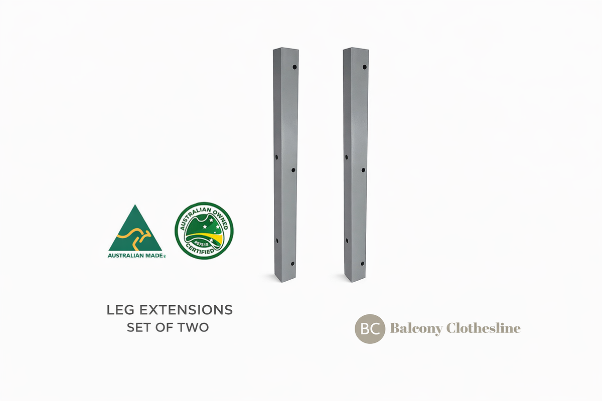 Leg Extensions for Clotheslines | Balcony Clothesline